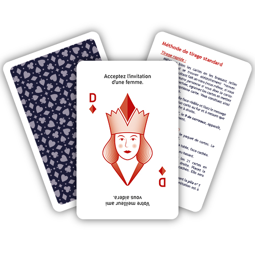 Page du jeu de cartes Diseuse de Bonne Aventure