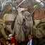 Fresque de Diego Rivera. fresque principale retraant l'histoire du Mexique sur 450m2.