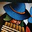 Arequipa - peinture reprenant des sujets traditionnels