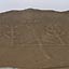 Port de paracas  - le candlabre grav dans le sable - personne ne connait le sens vritable.